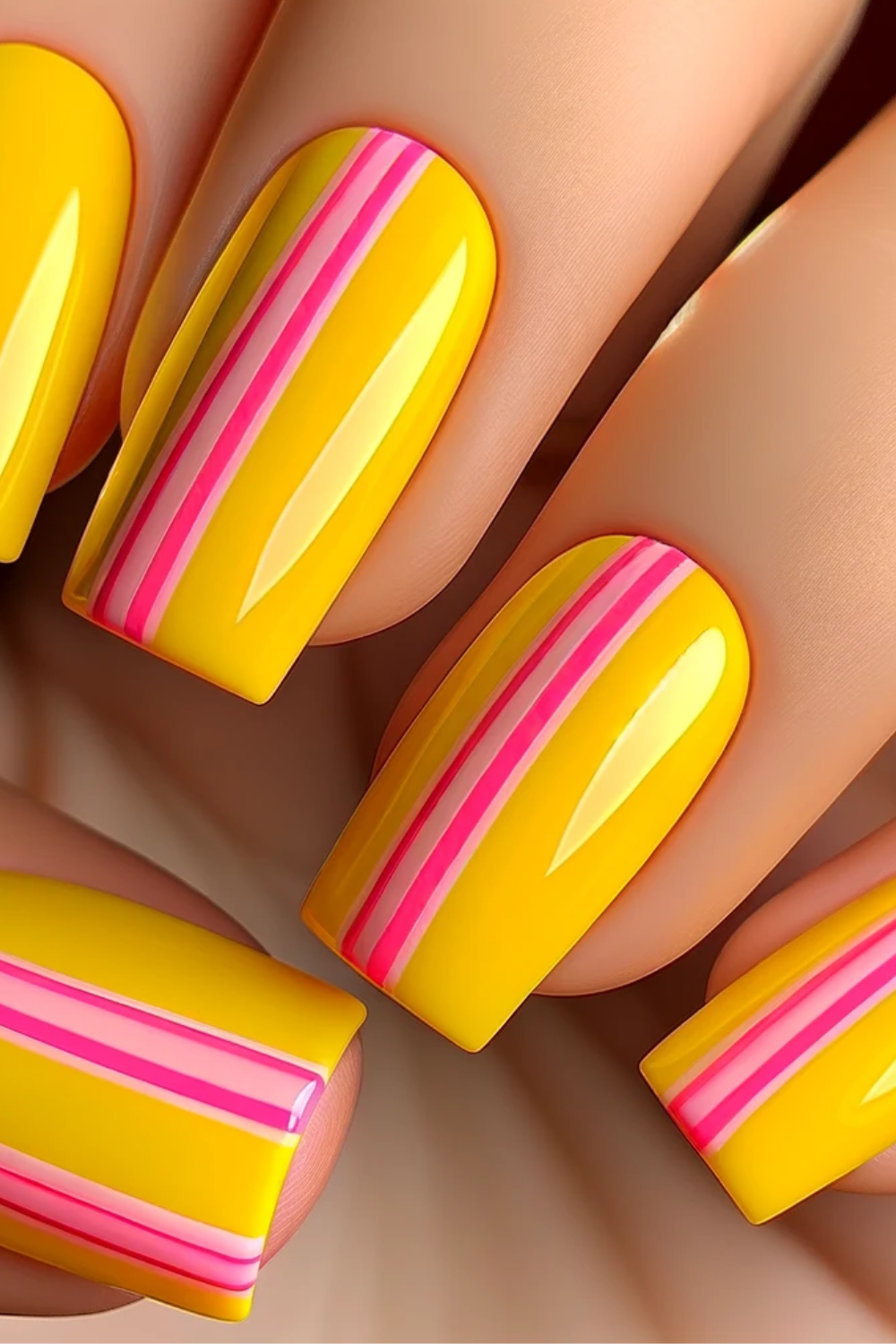 37 Yellow Nails Bringing A Ray Of Sunshine