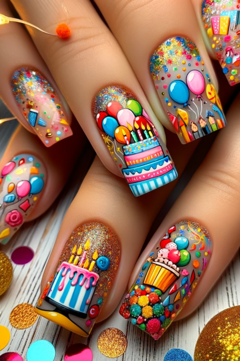 33 Birthday Nails to Celebrate Your Special Day