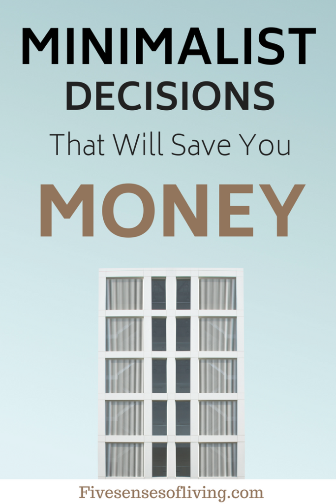 Minimalism isn't just about the "stuff." It has far reaching benefits into your finances and general well-being. #minimalism #savingmoney | saving money | financial freedom | early retirement |