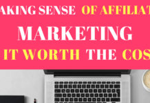 Is Making Sense of Affiliate Marketing worth the cost. Read my review to learn why this course worked for me. Making Sense of Affiliate Marketing is a great class for Affiliate Marketing