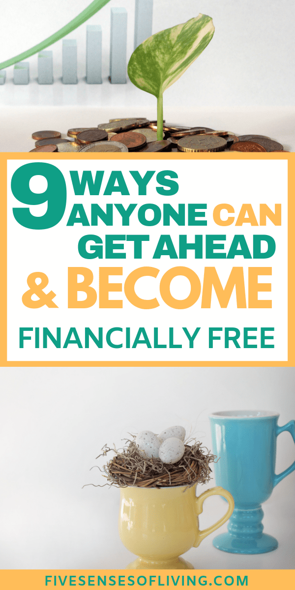 Debt Free Dont let debt stand in your way of financial freedom. Follow these 9 tips now to help you get out of debt for GOOD. These are incredible and will change your life. #debtfree #getoutofdebt #debt