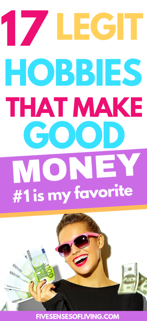 How to make money from your favorite hobbies!  This will show you everything you need to know to begin making a part-time or full time income fast! #makemoney #howtomakemoney #waystomakemoney