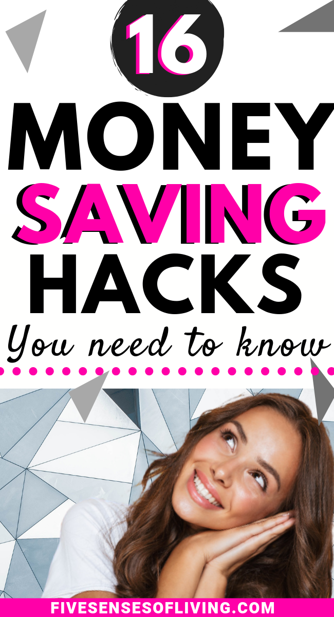 16 Money Saving Hacks To Keep Your Finances On Track | Five Senses Of ...