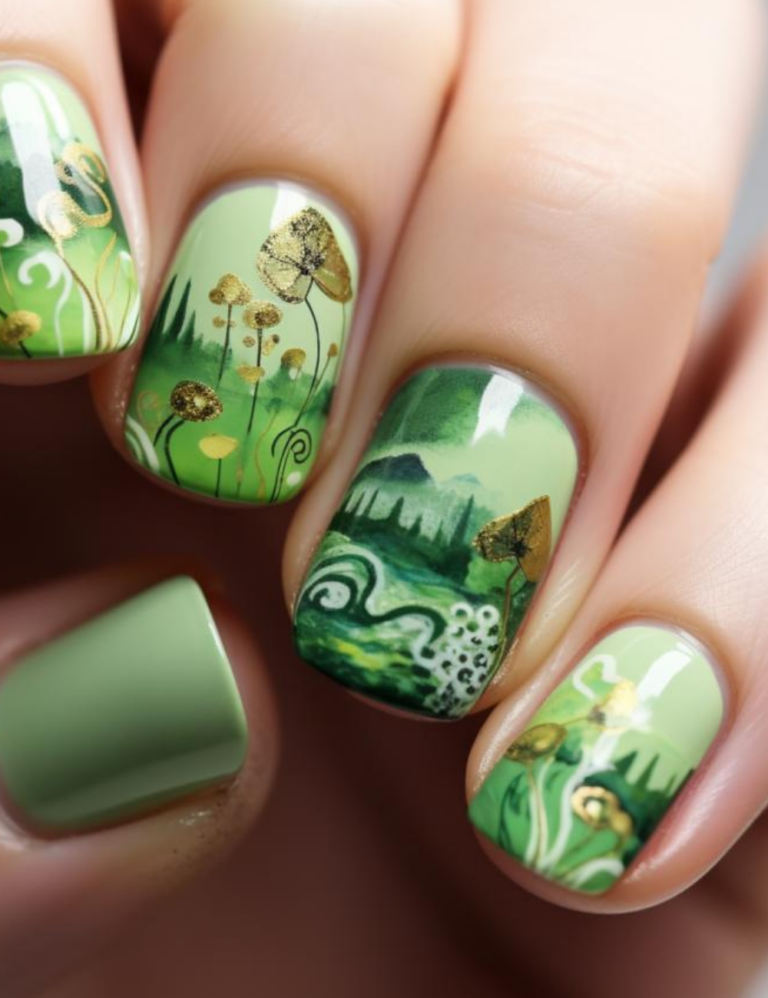 March into Spring with Mesmerizing March Nails 57 Trends for March