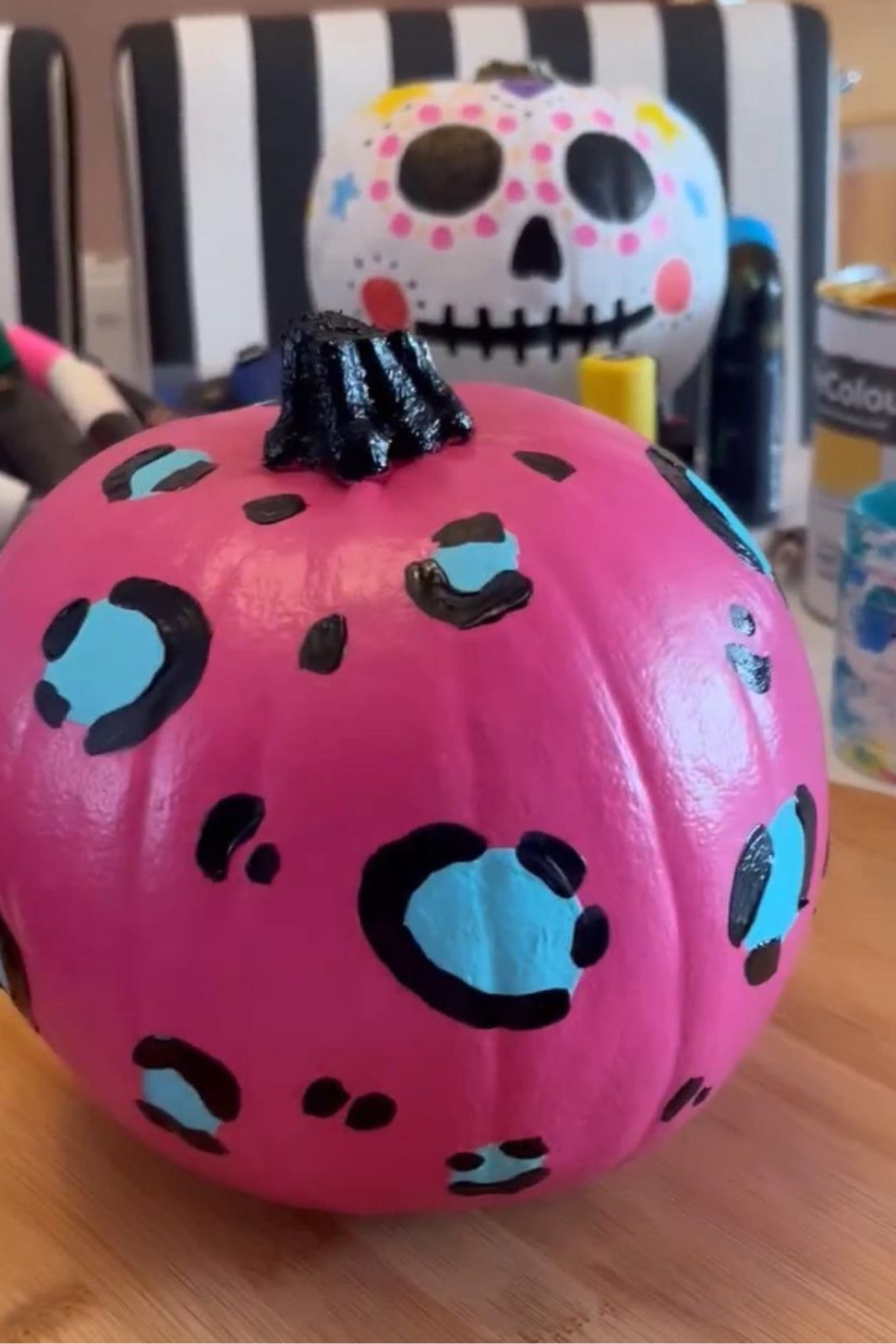 Don't Want The Mess Of Carving A Pumpkin? Try Pumpkin Painting