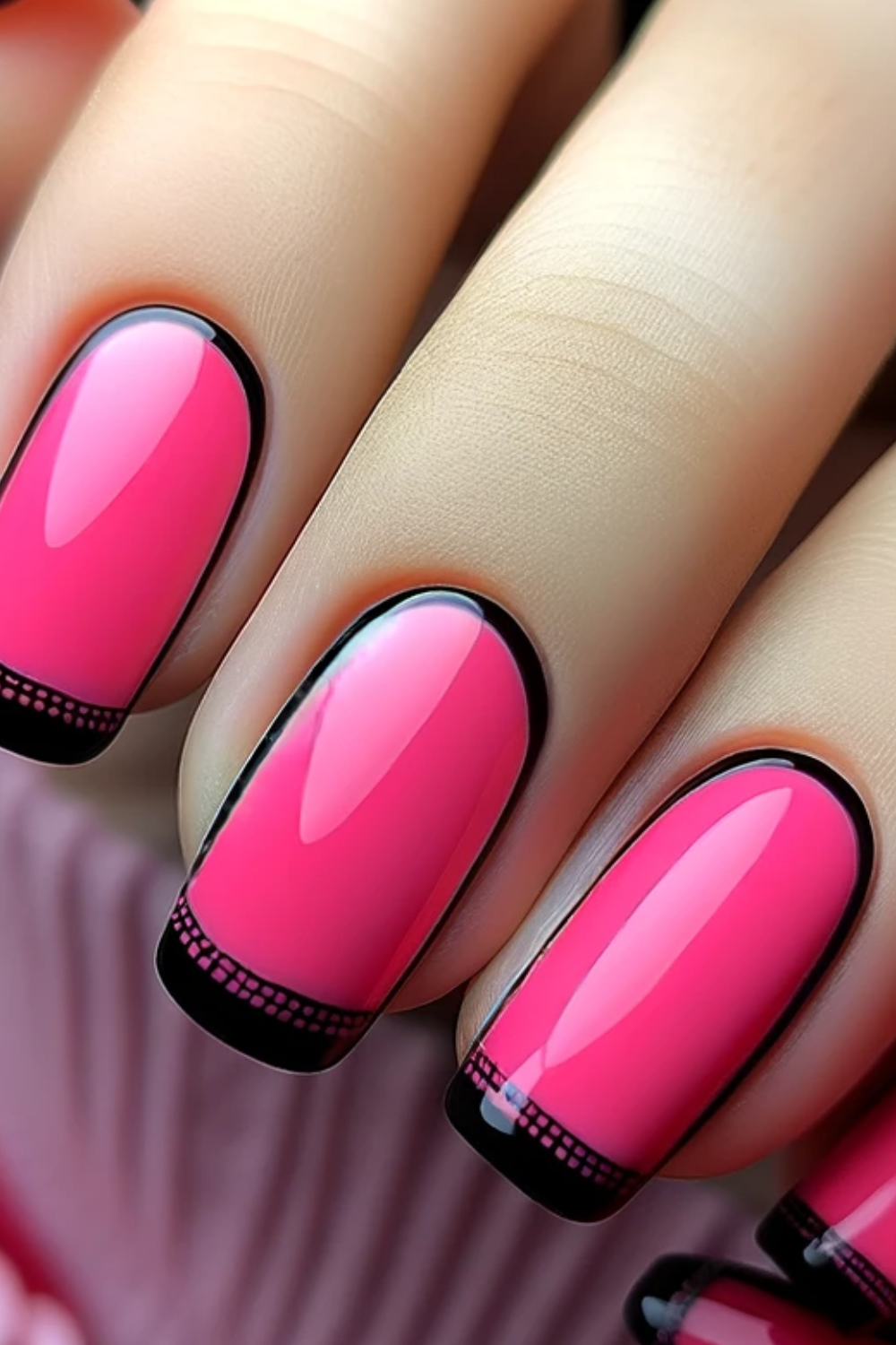39 Stunning Black French Tip Nails You Have To Try